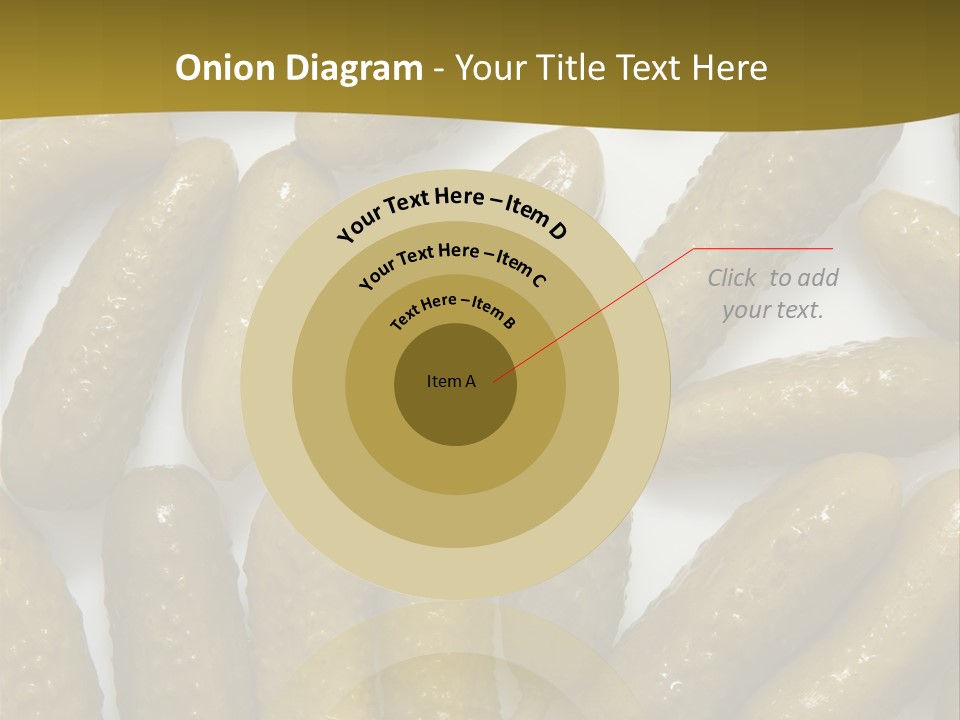 Vegetable Marinate Nutrition PowerPoint Template