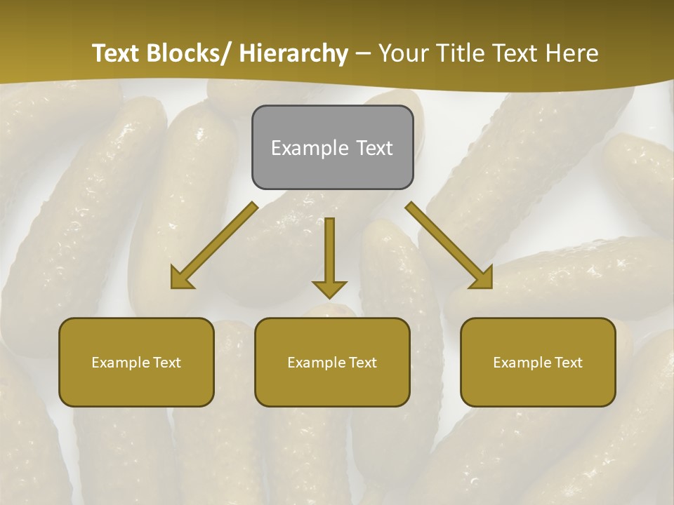 Vegetable Marinate Nutrition PowerPoint Template