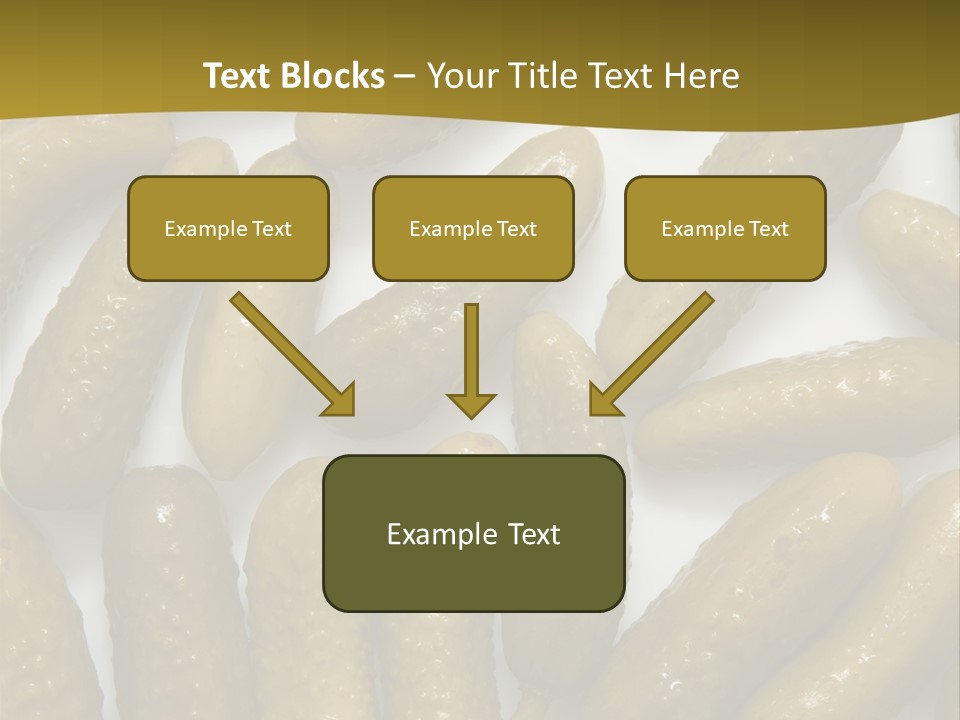 Vegetable Marinate Nutrition PowerPoint Template