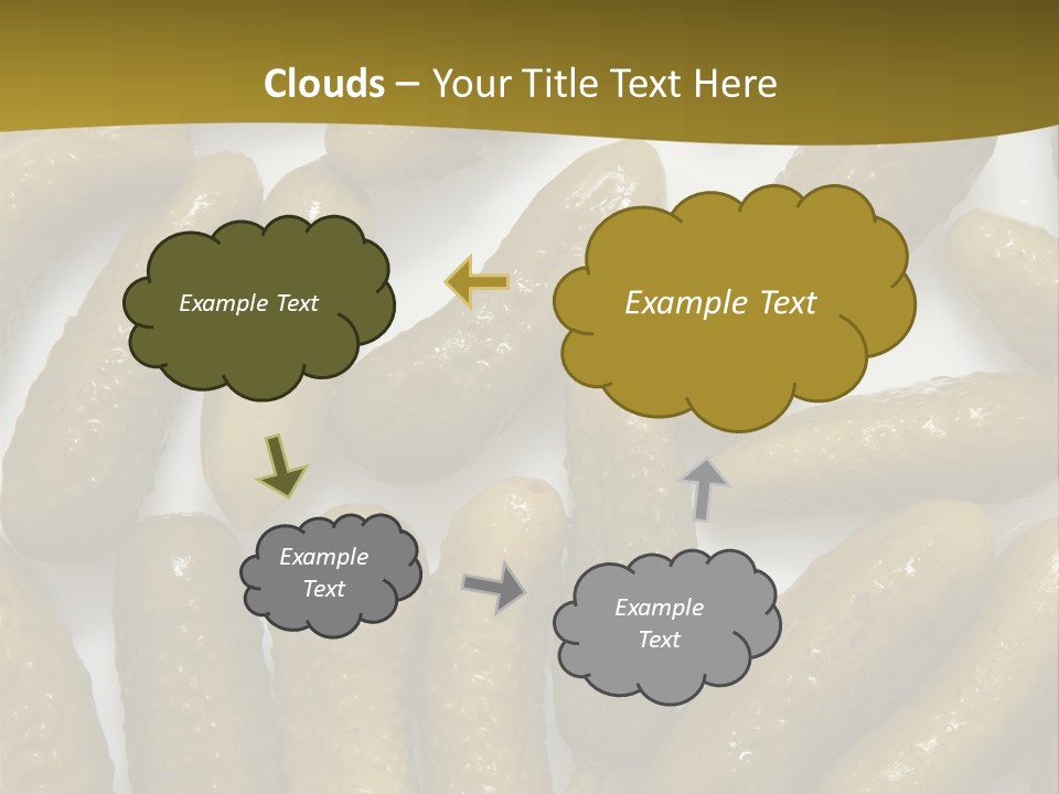 Vegetable Marinate Nutrition PowerPoint Template