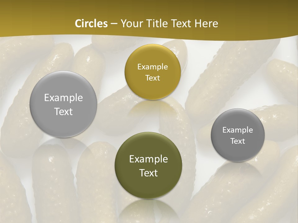 Vegetable Marinate Nutrition PowerPoint Template