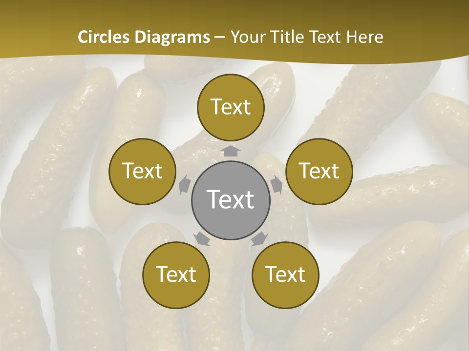 Vegetable Marinate Nutrition PowerPoint Template