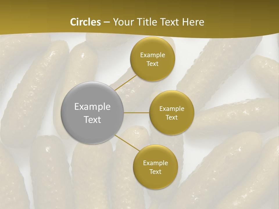 Vegetable Marinate Nutrition PowerPoint Template