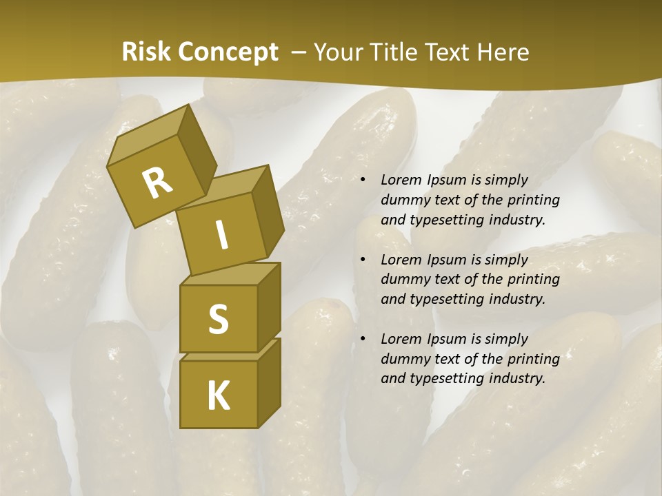 Vegetable Marinate Nutrition PowerPoint Template