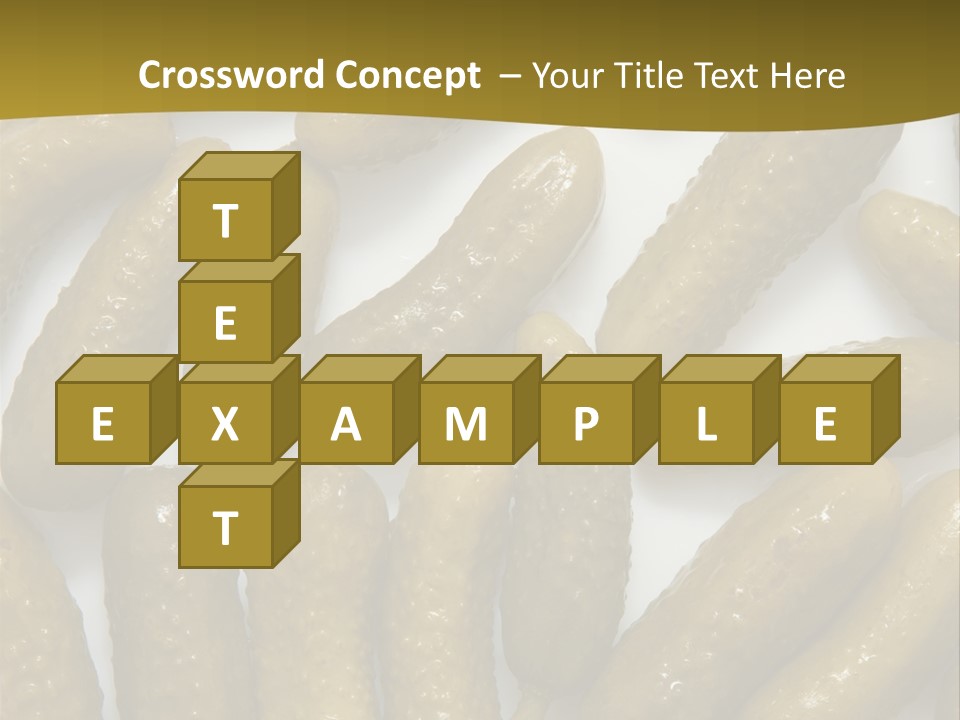 Vegetable Marinate Nutrition PowerPoint Template