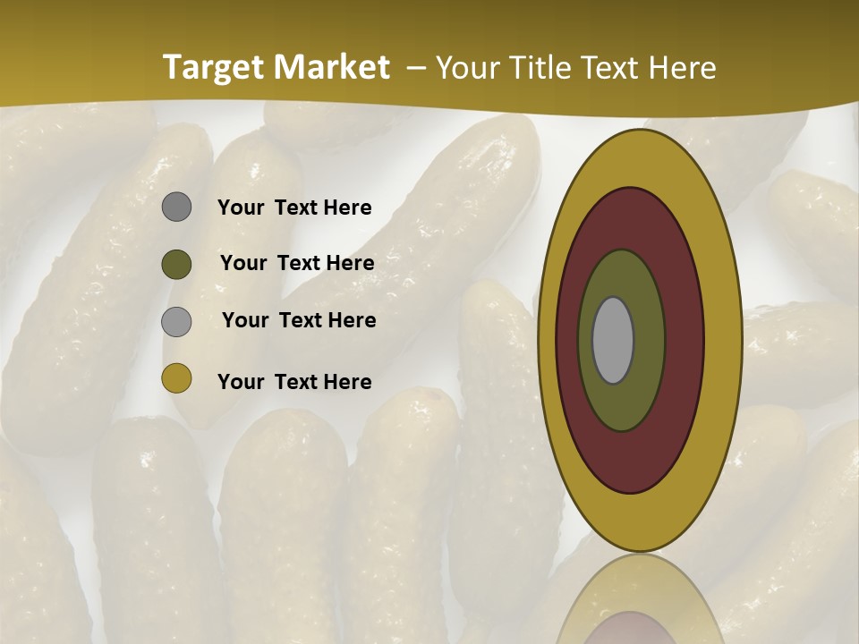 Vegetable Marinate Nutrition PowerPoint Template