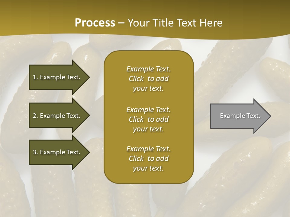 Vegetable Marinate Nutrition PowerPoint Template