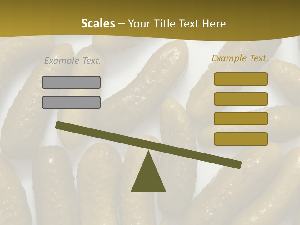 Vegetable Marinate Nutrition PowerPoint Template
