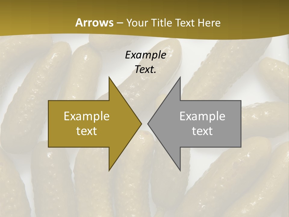Vegetable Marinate Nutrition PowerPoint Template