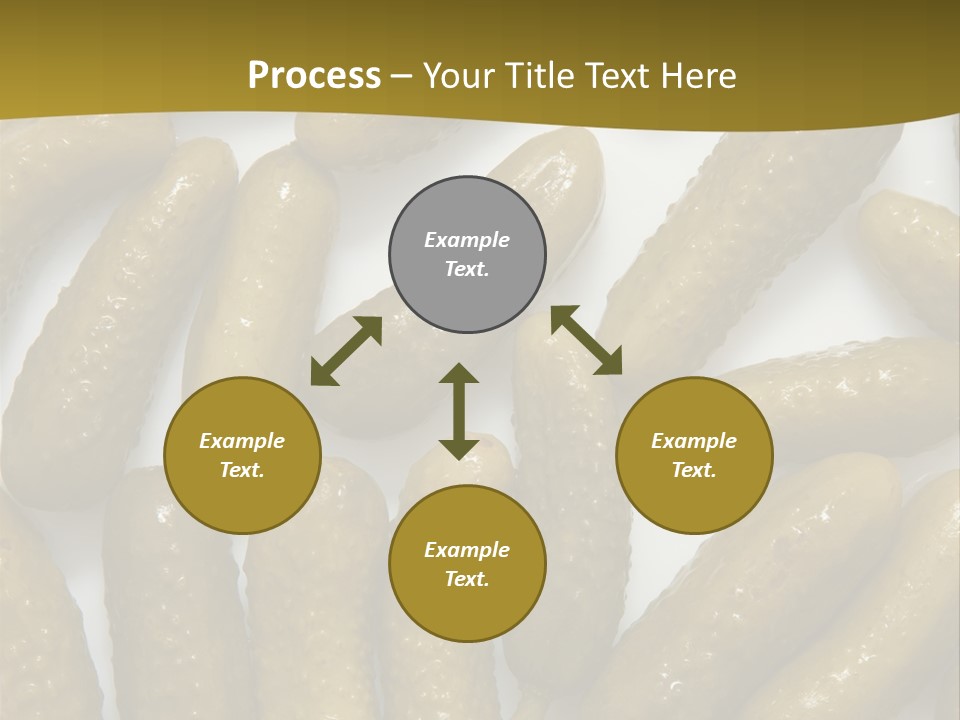 Vegetable Marinate Nutrition PowerPoint Template