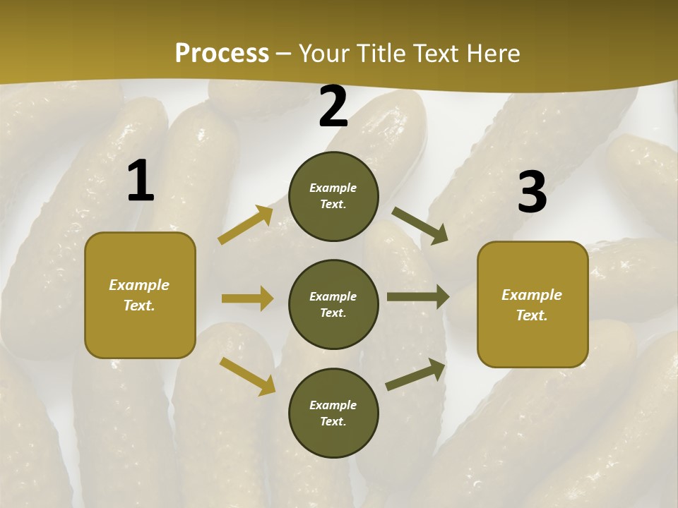 Vegetable Marinate Nutrition PowerPoint Template