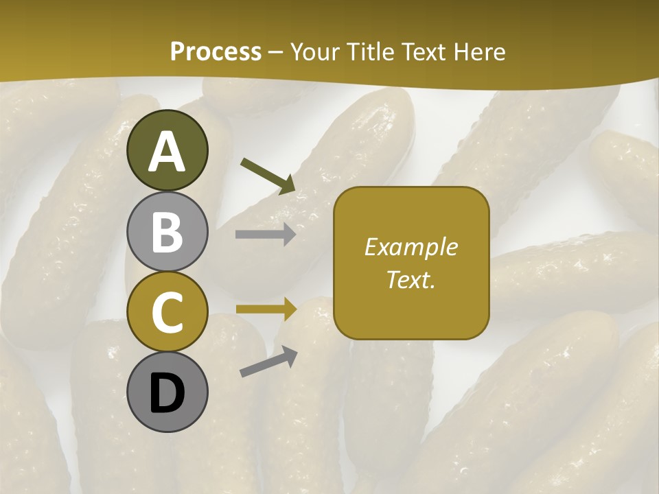 Vegetable Marinate Nutrition PowerPoint Template