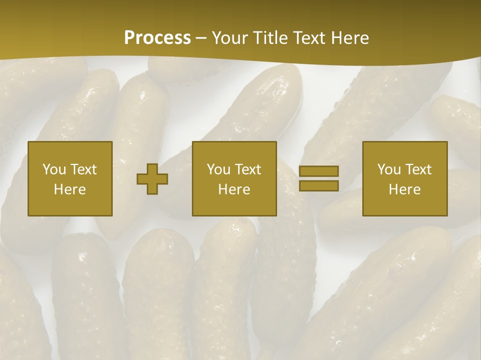 Vegetable Marinate Nutrition PowerPoint Template