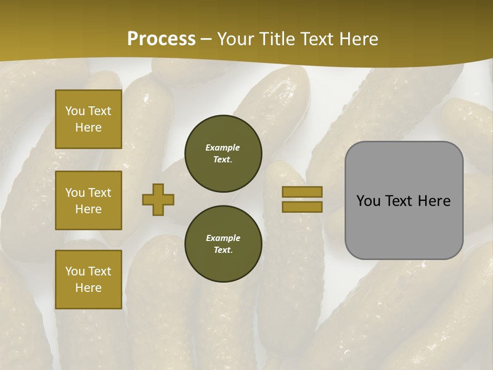 Vegetable Marinate Nutrition PowerPoint Template