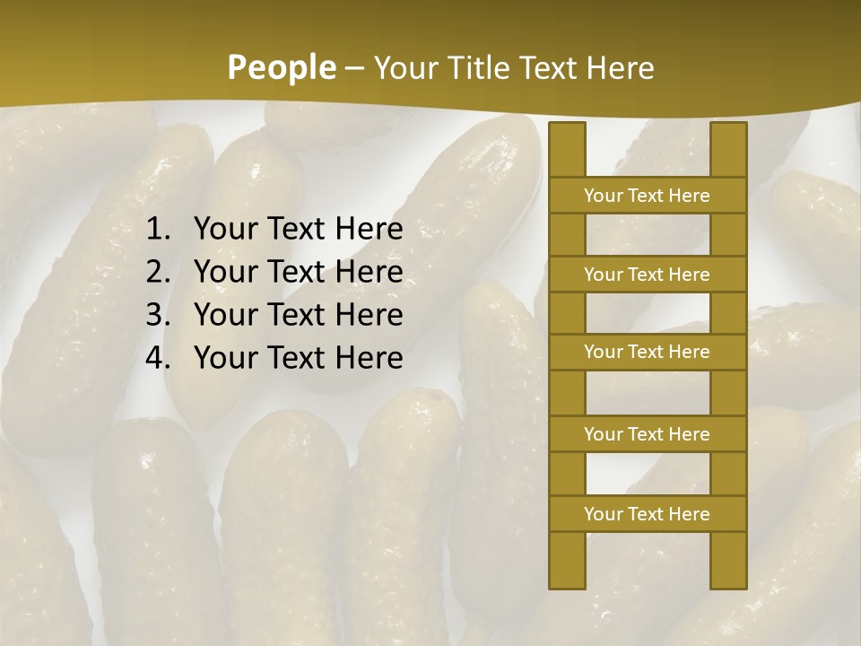 Vegetable Marinate Nutrition PowerPoint Template
