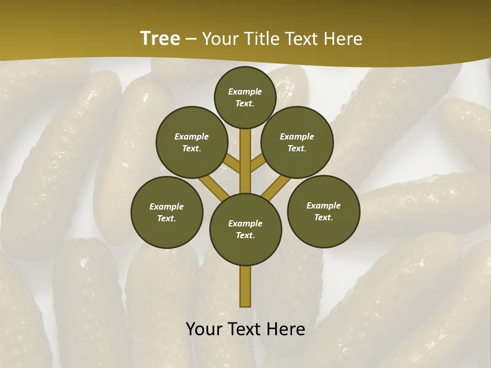 Vegetable Marinate Nutrition PowerPoint Template
