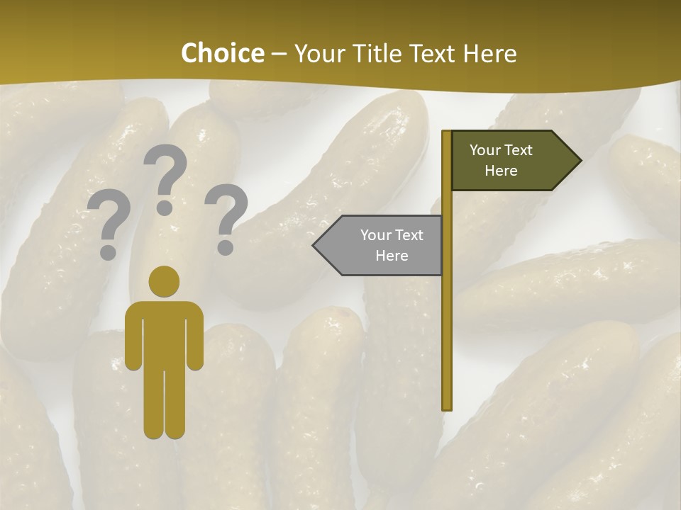 Vegetable Marinate Nutrition PowerPoint Template