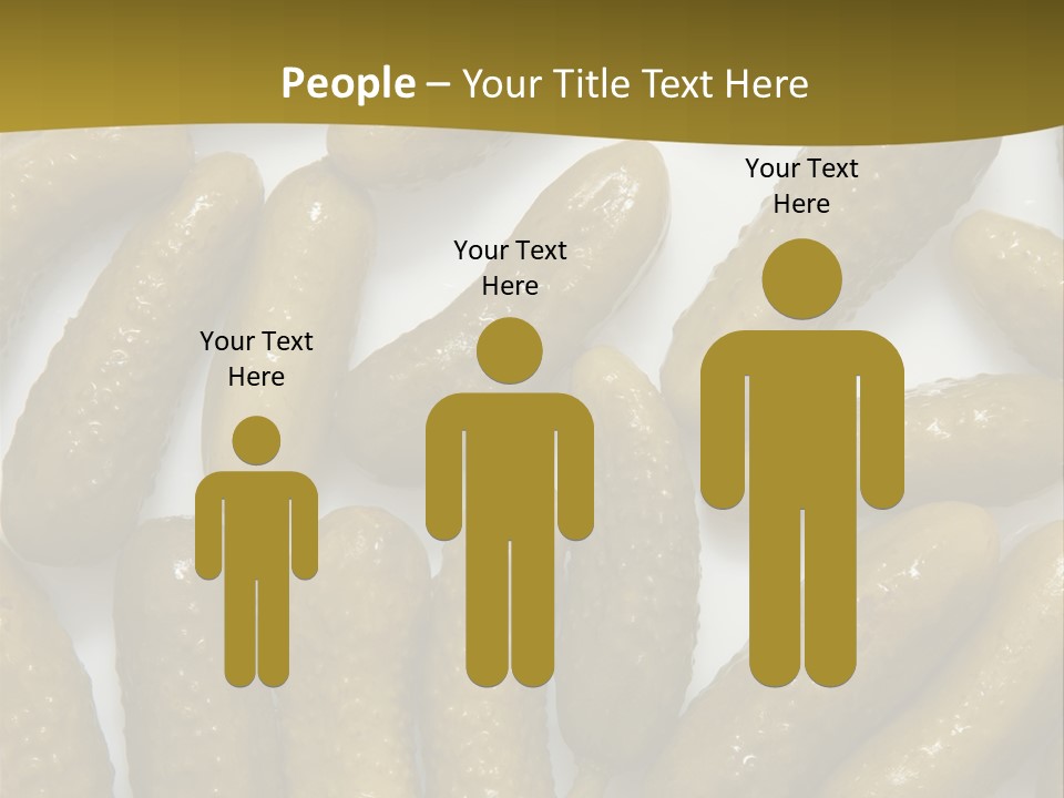 Vegetable Marinate Nutrition PowerPoint Template