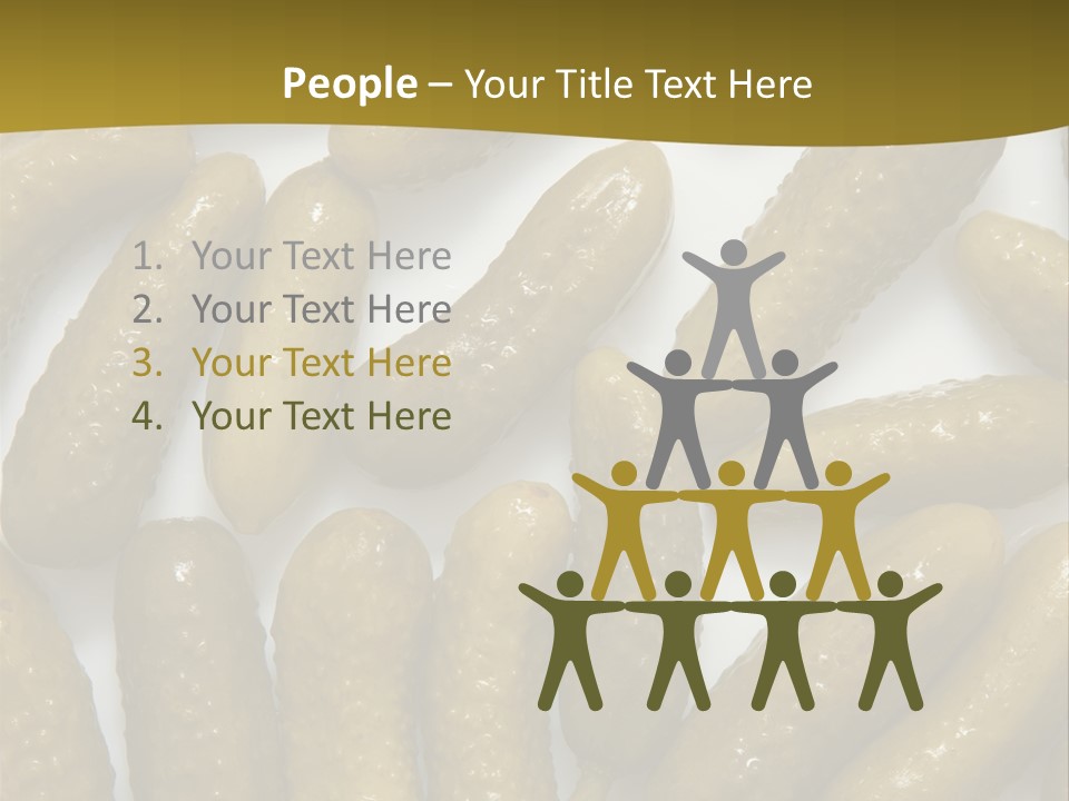 Vegetable Marinate Nutrition PowerPoint Template