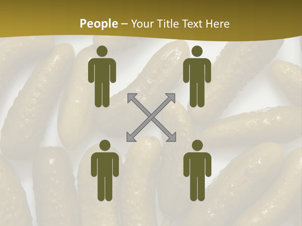 Vegetable Marinate Nutrition PowerPoint Template