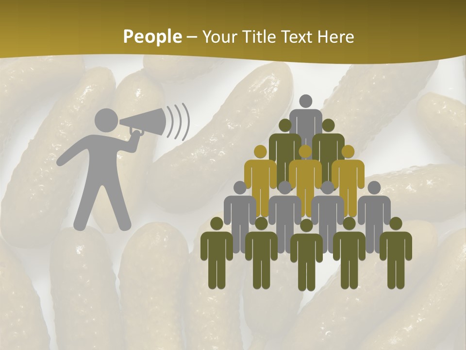 Vegetable Marinate Nutrition PowerPoint Template