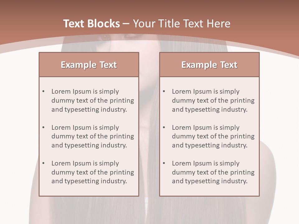 Vertical Long Glamour PowerPoint Template