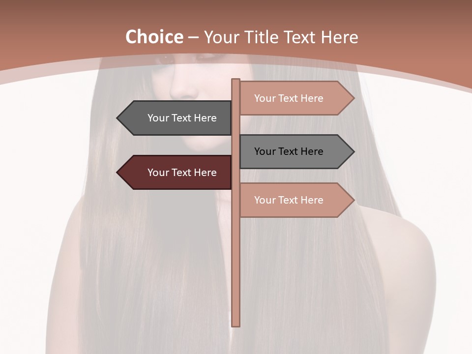 Vertical Long Glamour PowerPoint Template