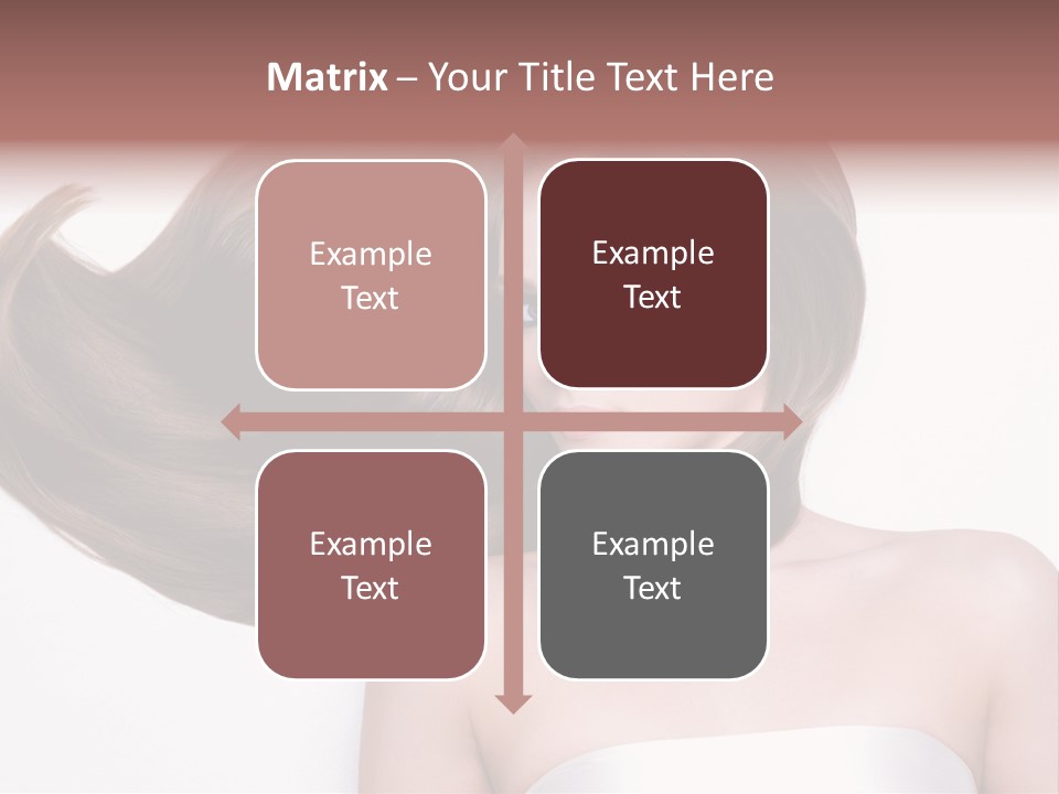 Horizontal Gloss Lying PowerPoint Template