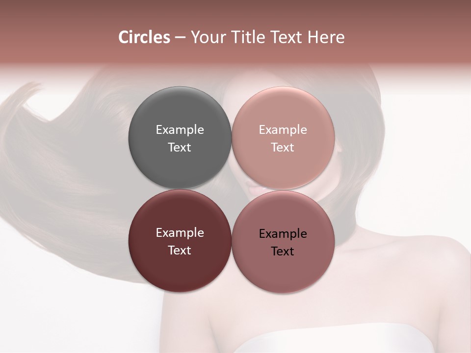 Horizontal Gloss Lying PowerPoint Template