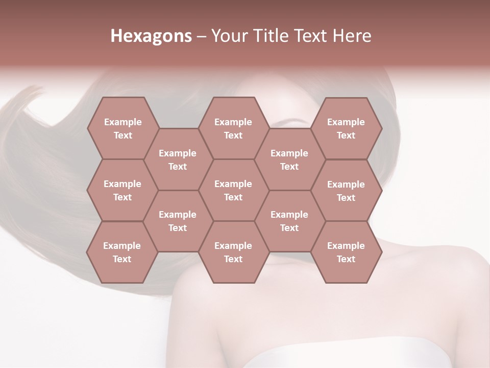 Horizontal Gloss Lying PowerPoint Template