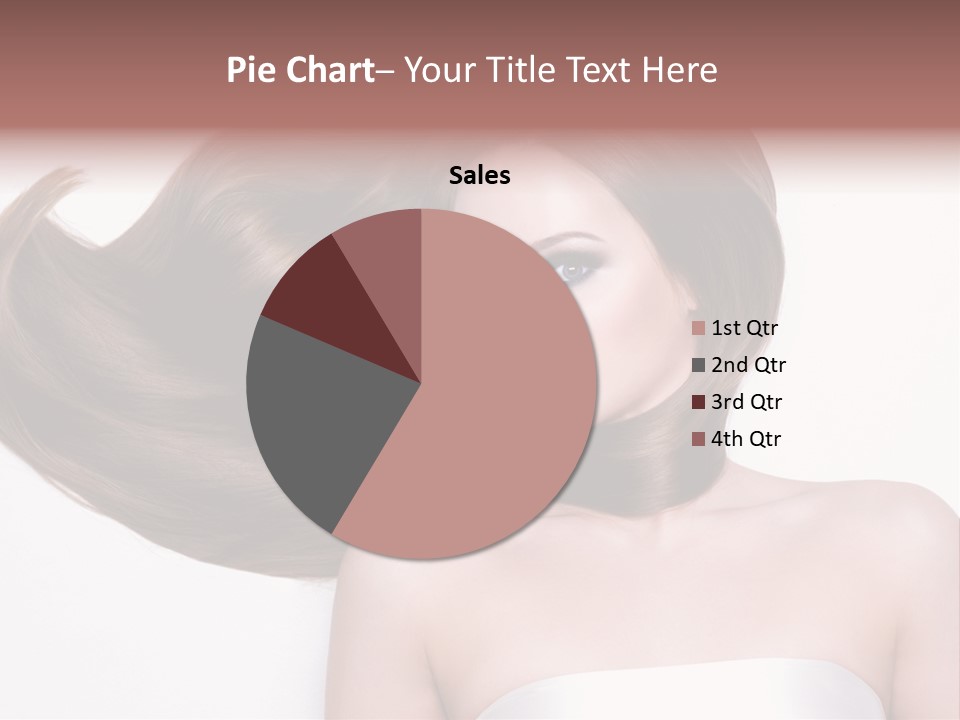 Horizontal Gloss Lying PowerPoint Template