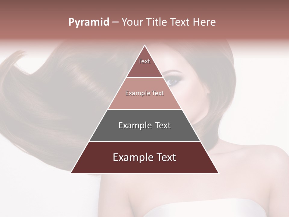 Horizontal Gloss Lying PowerPoint Template