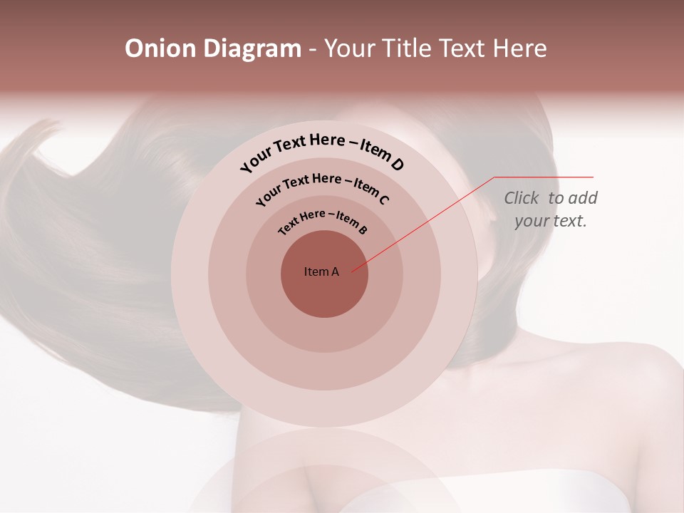 Horizontal Gloss Lying PowerPoint Template