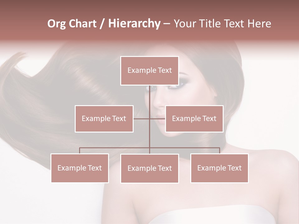 Horizontal Gloss Lying PowerPoint Template