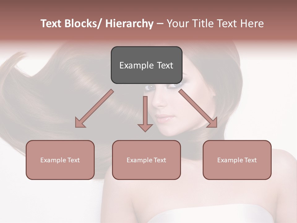 Horizontal Gloss Lying PowerPoint Template