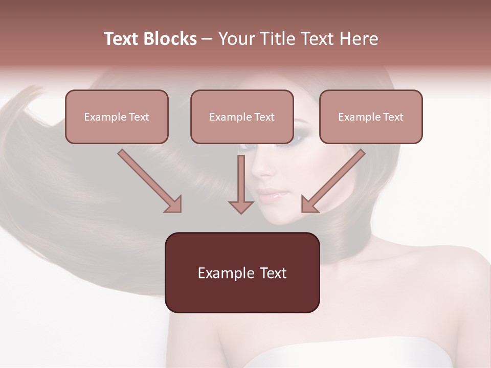Horizontal Gloss Lying PowerPoint Template