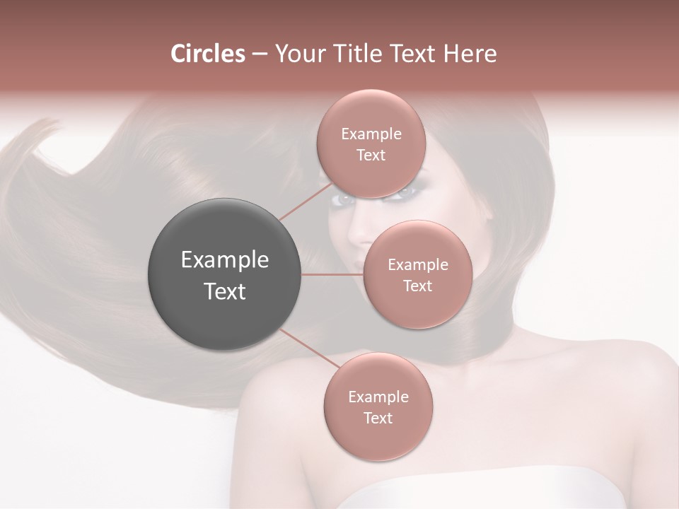 Horizontal Gloss Lying PowerPoint Template