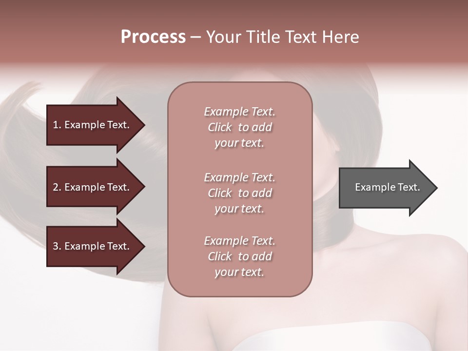 Horizontal Gloss Lying PowerPoint Template