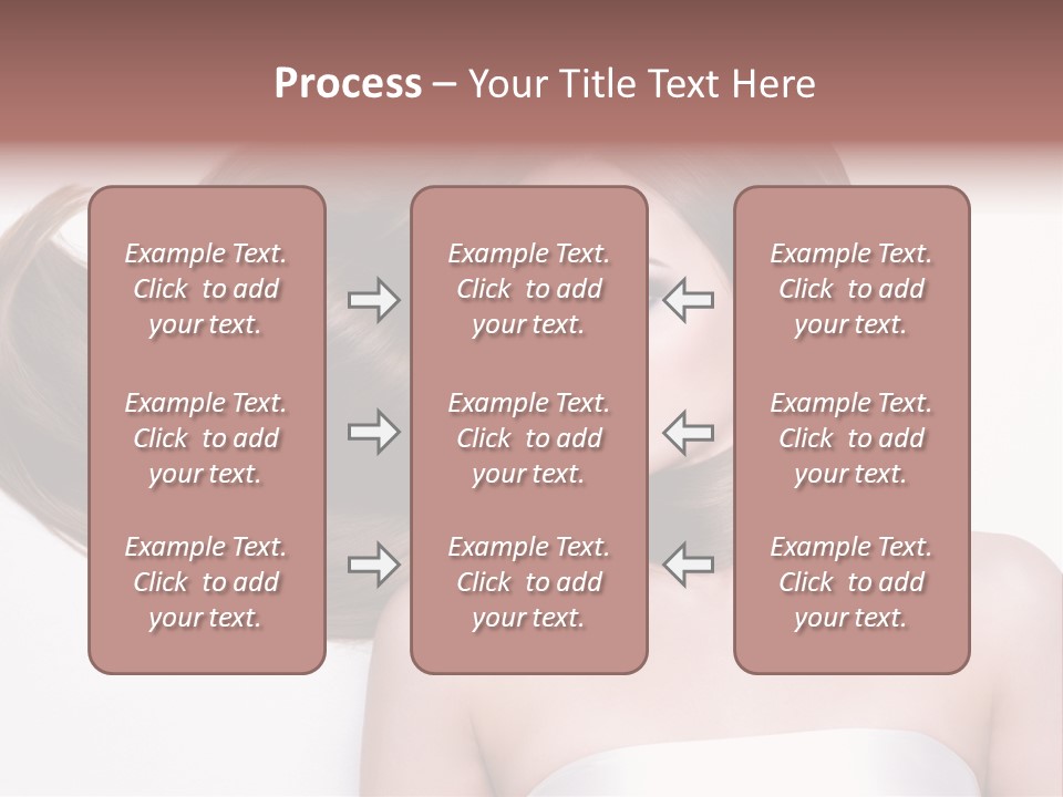 Horizontal Gloss Lying PowerPoint Template