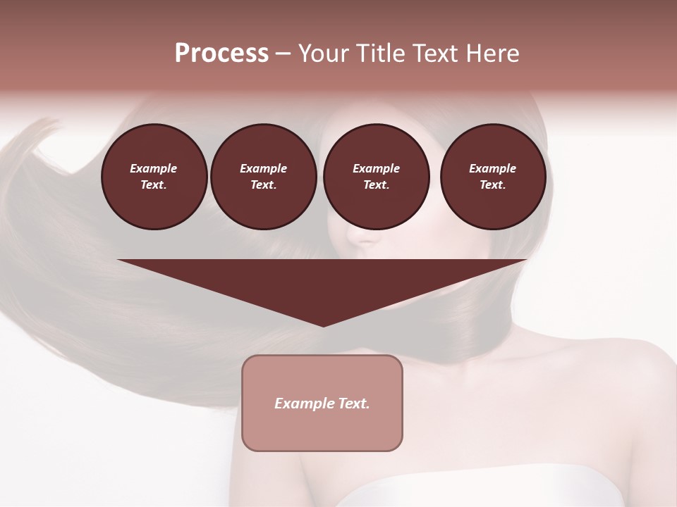 Horizontal Gloss Lying PowerPoint Template