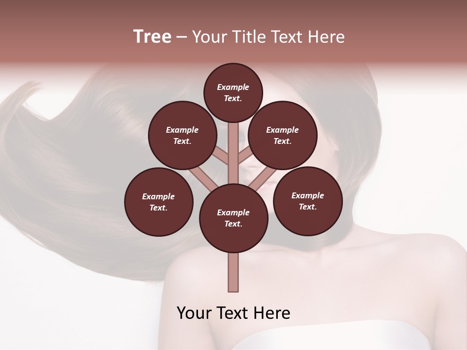 Horizontal Gloss Lying PowerPoint Template