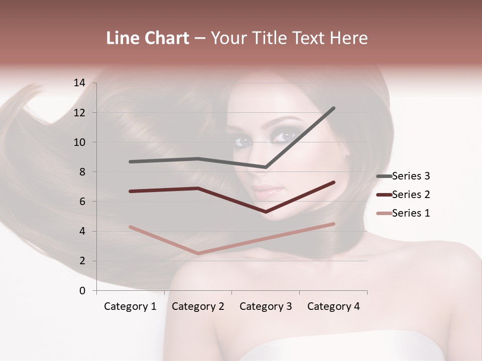 Horizontal Gloss Lying PowerPoint Template