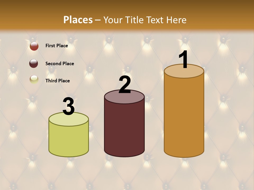 Gold Decoration Classic PowerPoint Template