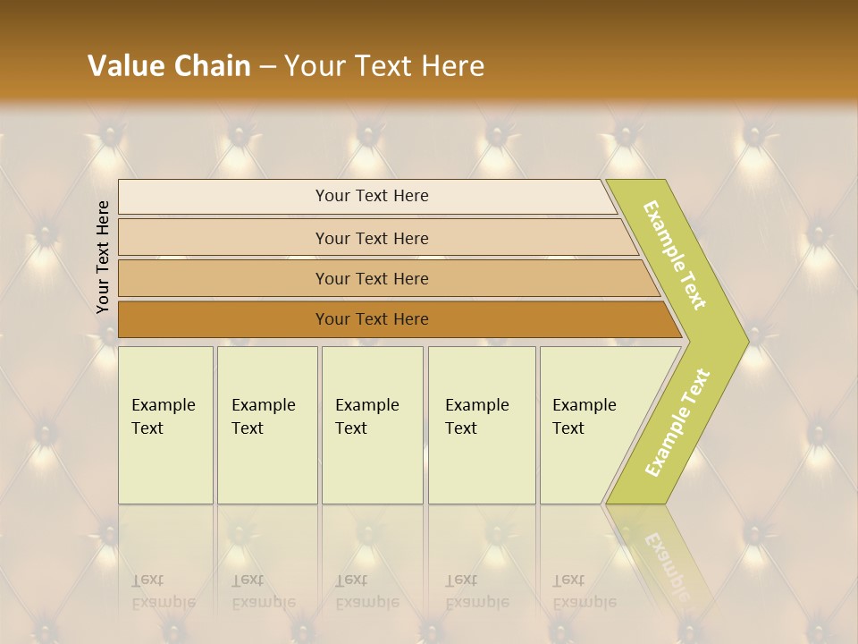 Gold Decoration Classic PowerPoint Template