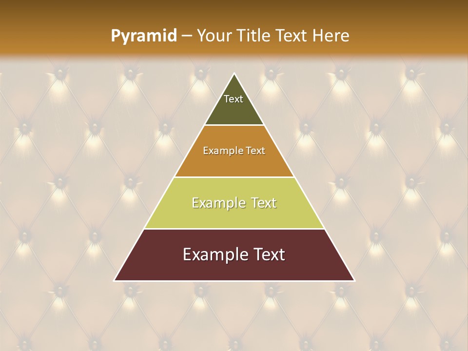 Gold Decoration Classic PowerPoint Template