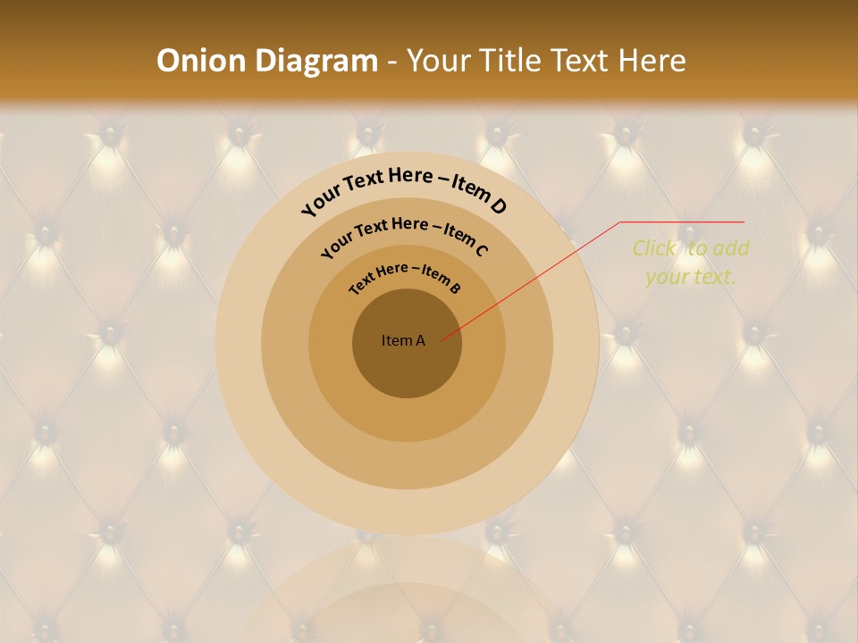 Gold Decoration Classic PowerPoint Template