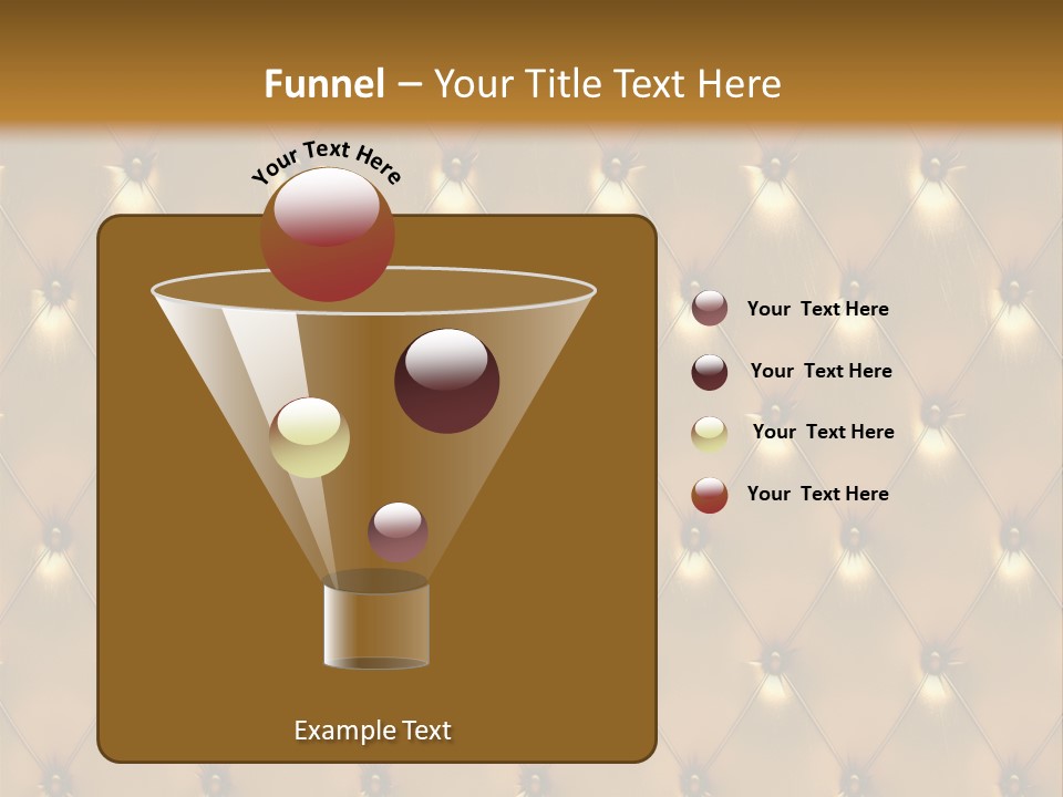 Gold Decoration Classic PowerPoint Template