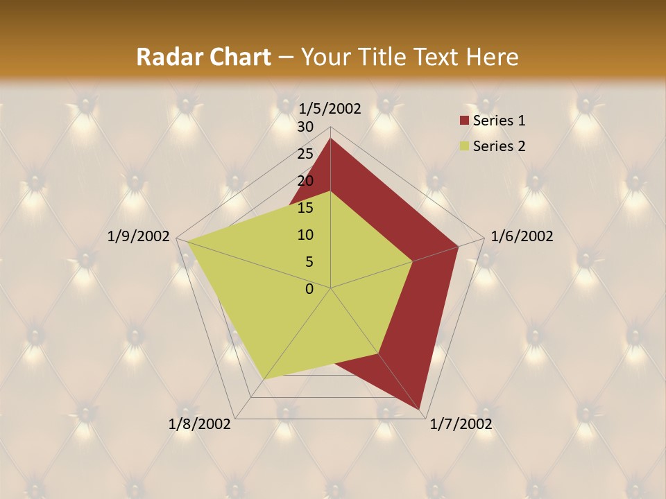 Gold Decoration Classic PowerPoint Template
