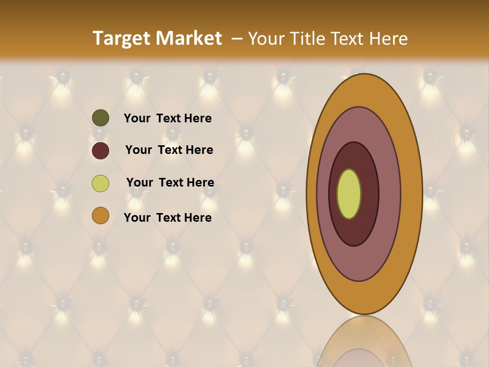 Gold Decoration Classic PowerPoint Template