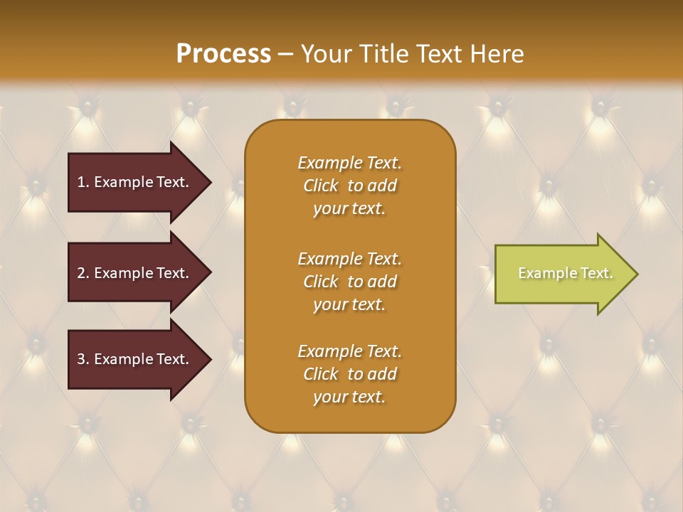 Gold Decoration Classic PowerPoint Template